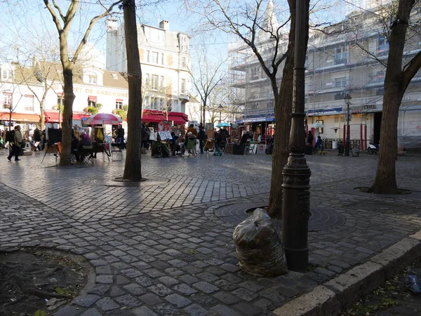 パリのモンマルトルのテルトル広場 — ストック写真