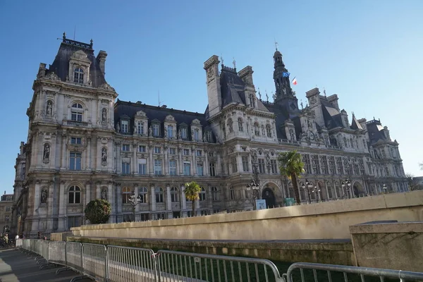 Hôtel de Ville, Hôtel de Ville de Paris, rue Rivoli — Photo