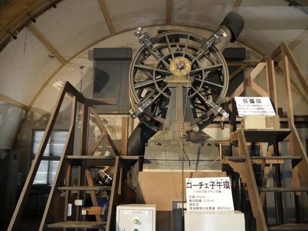 Gautier Meridian Circle del observatorio astronómico nacional de Japón —  Fotos de Stock