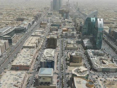 Riyad İngiltere Merkezi Kuleden görünüm