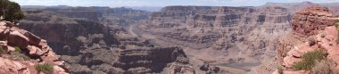 Büyük Kanyon Panorama görünümünü
