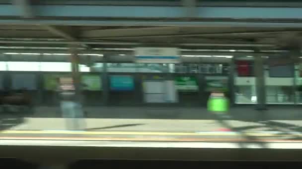 東京の電車からの眺め — ストック動画