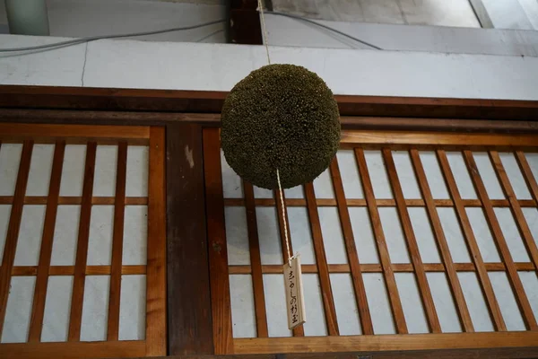 Cedar ball at sake, rice wine, brewery — Stock Photo, Image