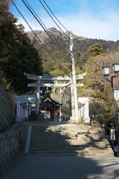 Tsukuba-san tapınak girişi — Stok fotoğraf
