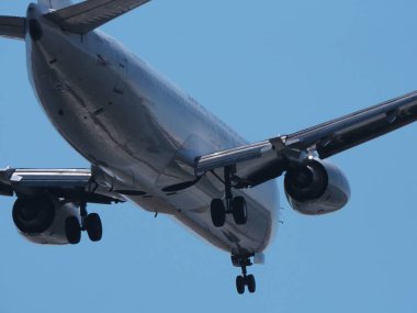 Uçak iniş closeup