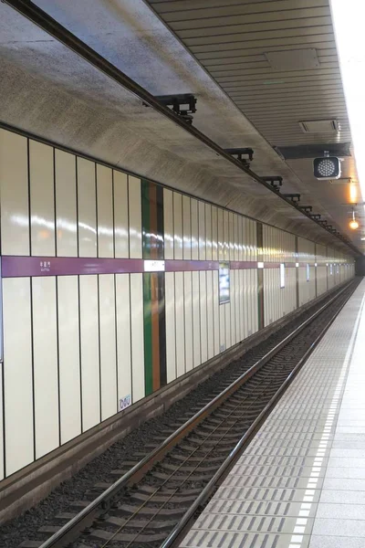 Ο σταθμός του μετρό στο Τόκιο — Φωτογραφία Αρχείου