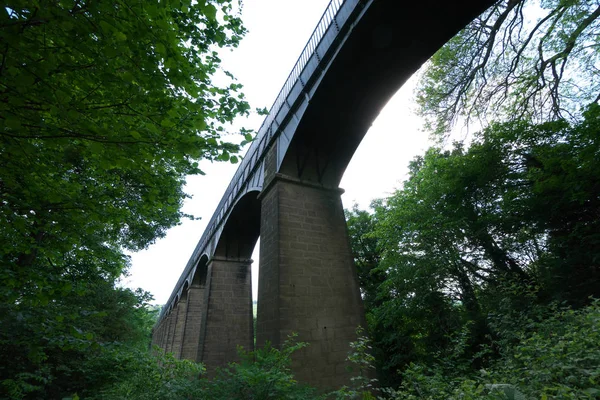 Aqueduto de Pontcysyllte Llangollen Wales Reino Unido — Fotografia de Stock