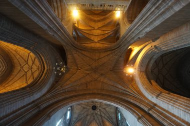 Liverpool, İngiltere - 25 Mayıs 2017: Liverpool Katedrali