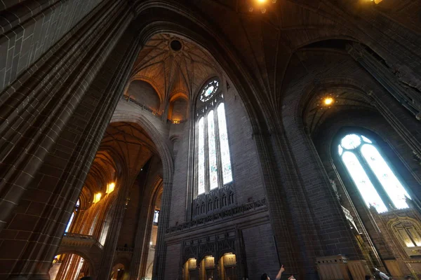 Liverpool, UK - May 25, 2017 : Liverpool Cathedral — Stock Photo, Image