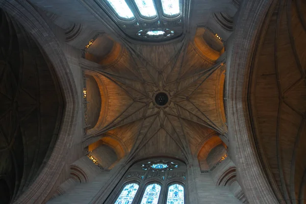 Liverpool, İngiltere - 25 Mayıs 2017: Liverpool Katedrali