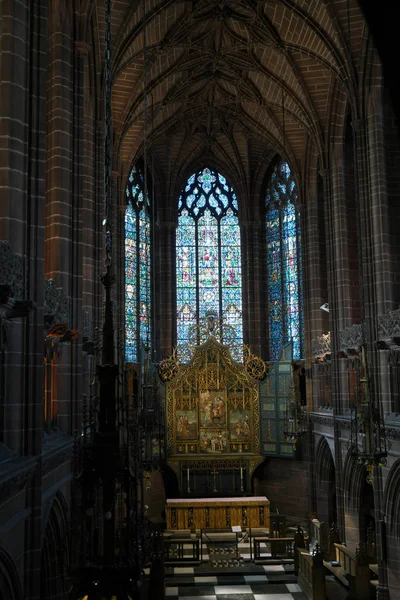 Liverpool, UK - May 25, 2017 : Liverpool Cathedral — Stock Photo, Image