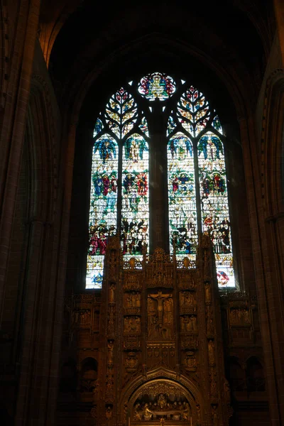 Liverpool, UK - May 25, 2017 : Liverpool Cathedral — Stock Photo, Image