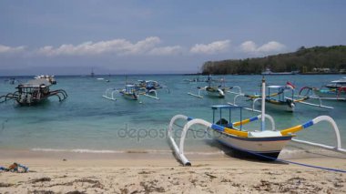 Padanbai beach, Bali, Endonezya