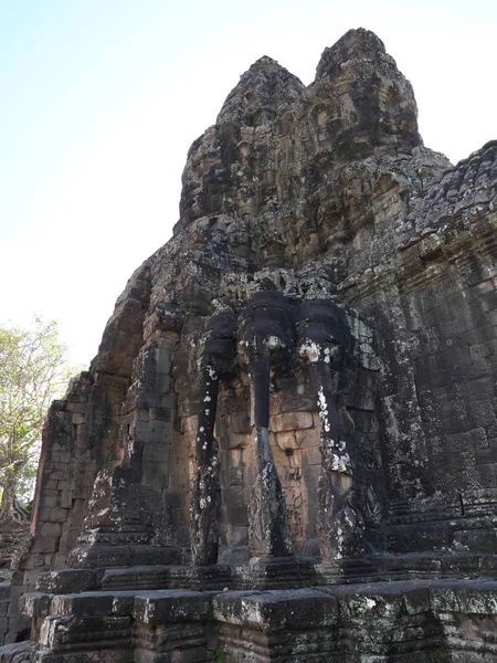 Siem Reap Kambodscha Dezember2017 Das Südliche Tor Von Angkor Thom — Stockfoto