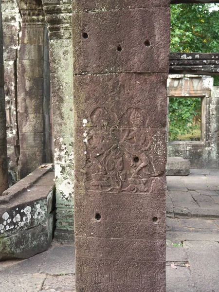Siem Reap December 2017 Banteay Kdei Buddhist Temple Angkor Cambodia — стоковое фото