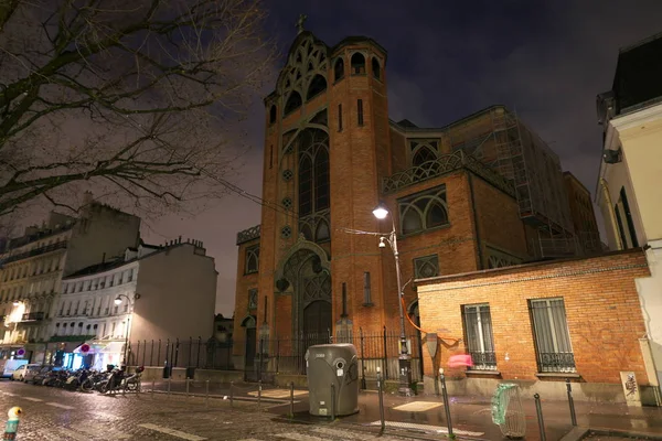 フランス 2018 Saint ジャン アベス教会 アベス駅の場所の近くのカトリック大学教会 — ストック写真