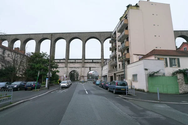 Paris Fransa Ocak 2018 Kemeri Arcueil Cachan Güney Henry Altında — Stok fotoğraf