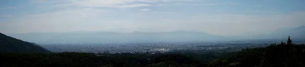 Yamanashi Japan November 2019 Panoramablick Auf Das Kofu Becken Japan — Stockfoto