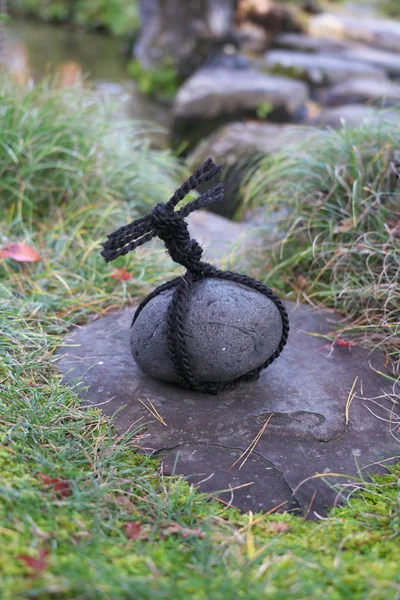 Tome Ishi Una Piedra Que Indica Que Hay Entrada Más — Foto de Stock