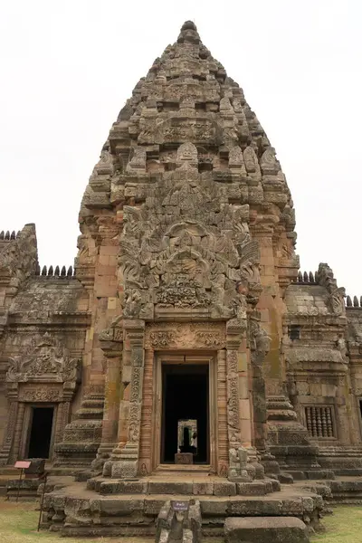 Buriram Tailandia Diciembre 2019 Alivio Dioses Phnom Rung Templo Khmer —  Fotos de Stock