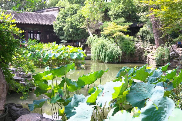 Suzhou China Setembro 2019 Jardim Liuyuan Jardim Lingering Dos Patrimônios — Fotografia de Stock