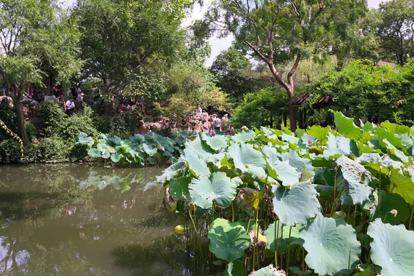 Suzhou China Setembro 2019 Jardim Liuyuan Jardim Lingering Dos Patrimônios — Fotografia de Stock