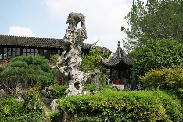Suzhou China September 2019 Κήπος Liuyuan Κήπος Lingering Μια Από — Φωτογραφία Αρχείου