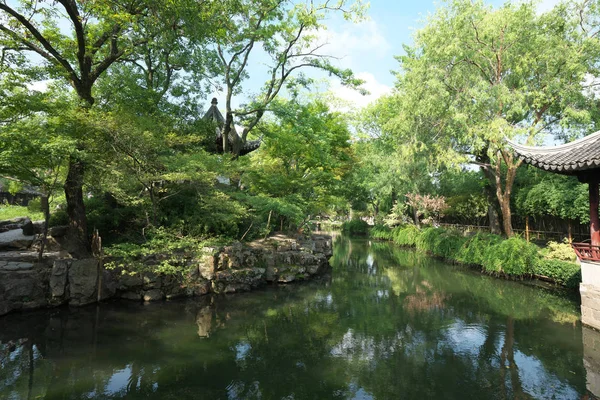 Suzhou Çin Eylül 2019 Mütevazı Yöneticinin Bahçesi Veya Çin Suzhou — Stok fotoğraf