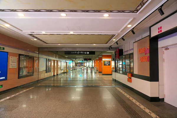 Shanghai China September 2019 Concourse Shanghai Metro Shanghai Metro East — 스톡 사진