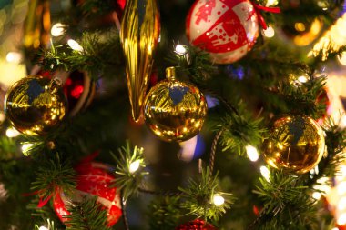 Tokyo, Japonya-6 Ocak 2020: Tokyo 'da Noel aydınlanması