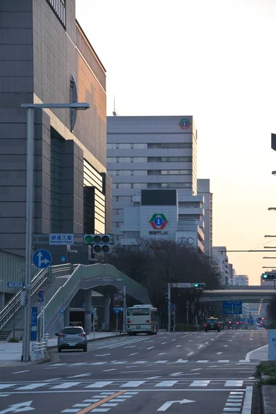 Aichi Japonia Stycznia 2020 Ulica Nishiki Nagoi Rano — Zdjęcie stockowe