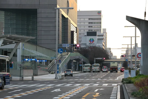 Aichi Japonia Stycznia 2020 Ulica Nishiki Nagoi Rano — Zdjęcie stockowe