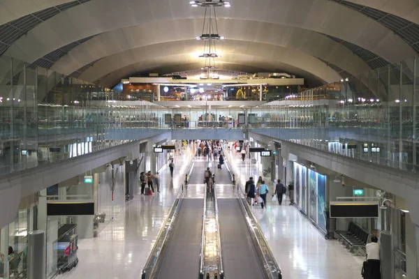 Bangkok Thajsko Ledna 2020 Concourse Suvarnabhumi Airport New Bangkok International — Stock fotografie