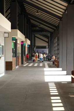 Siem Reap, Kamboçya-26 Ocak 2020: Siem Reap Uluslararası Havaalanı Terminali