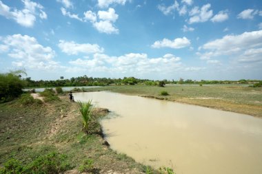 Kampong Thom, Kamboçya-25 Ocak 2020: Kamboçya, Kamboçya 'da Sambor Prei Kuk yakınlarında 219.