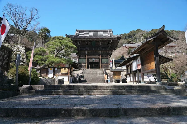 Nara Japón Febrero 2020 Entrada Del Templo Hasedera Nara — Foto de Stock