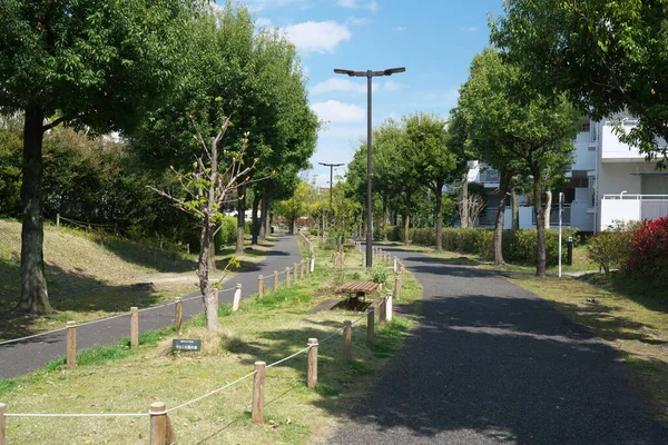 2020年4月10日東京都東京都郊外の住宅地 — ストック写真