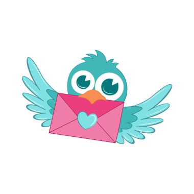 Bebek baykuş mektup ile