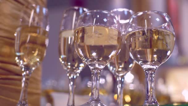 Verres de champagne — Video