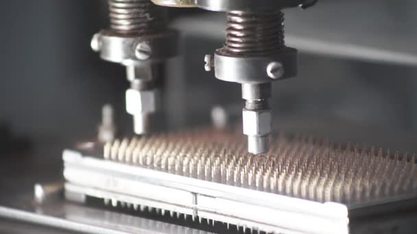Maschinen zur industriellen Automatisierung — Stockvideo