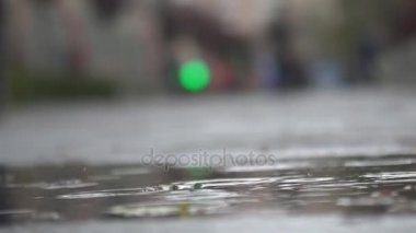 Sonbahar yağmurlu gece