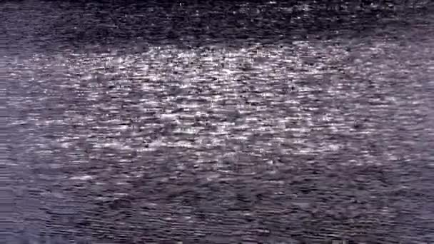 Riflesso del sole nell'acqua — Video Stock