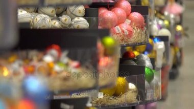 Yılbaşı süsleri ve ışık Noel oyuncaklar satış süpermarkette