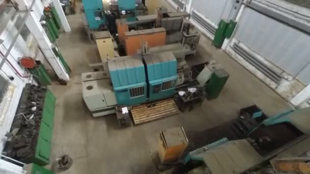 Κατασκευές Και Μέρη Εργαλειομηχανών Εγκαταστάσεις Βαριάς Μηχανικής — Αρχείο Βίντεο