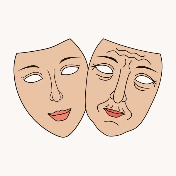 Vector Cirugía plástica facial — Archivo Imágenes Vectoriales