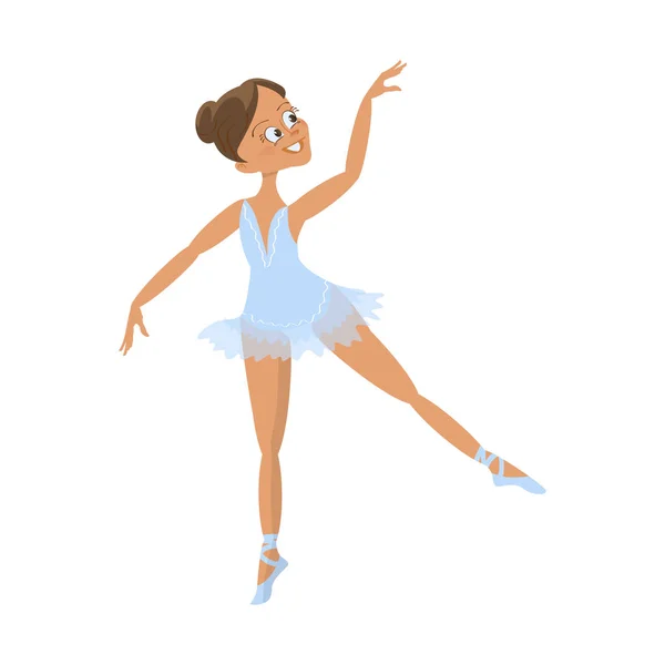 Küçük şirin balerin — Stok Vektör