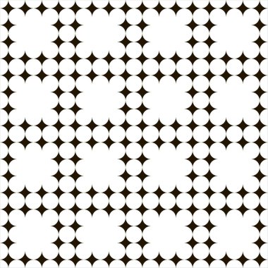 Soyut geometrik dikişsiz desen.