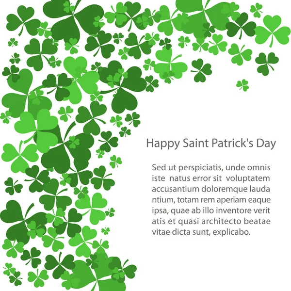 St patricks jour fond — Image vectorielle