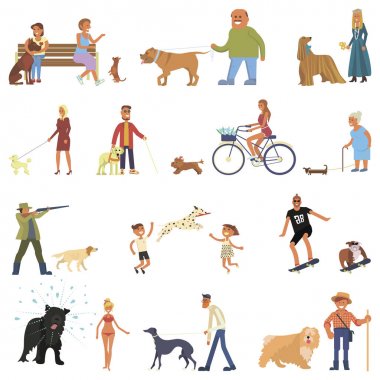 Köpekli İnsanlar Seti