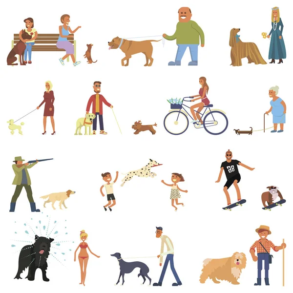 Köpekli İnsanlar Seti